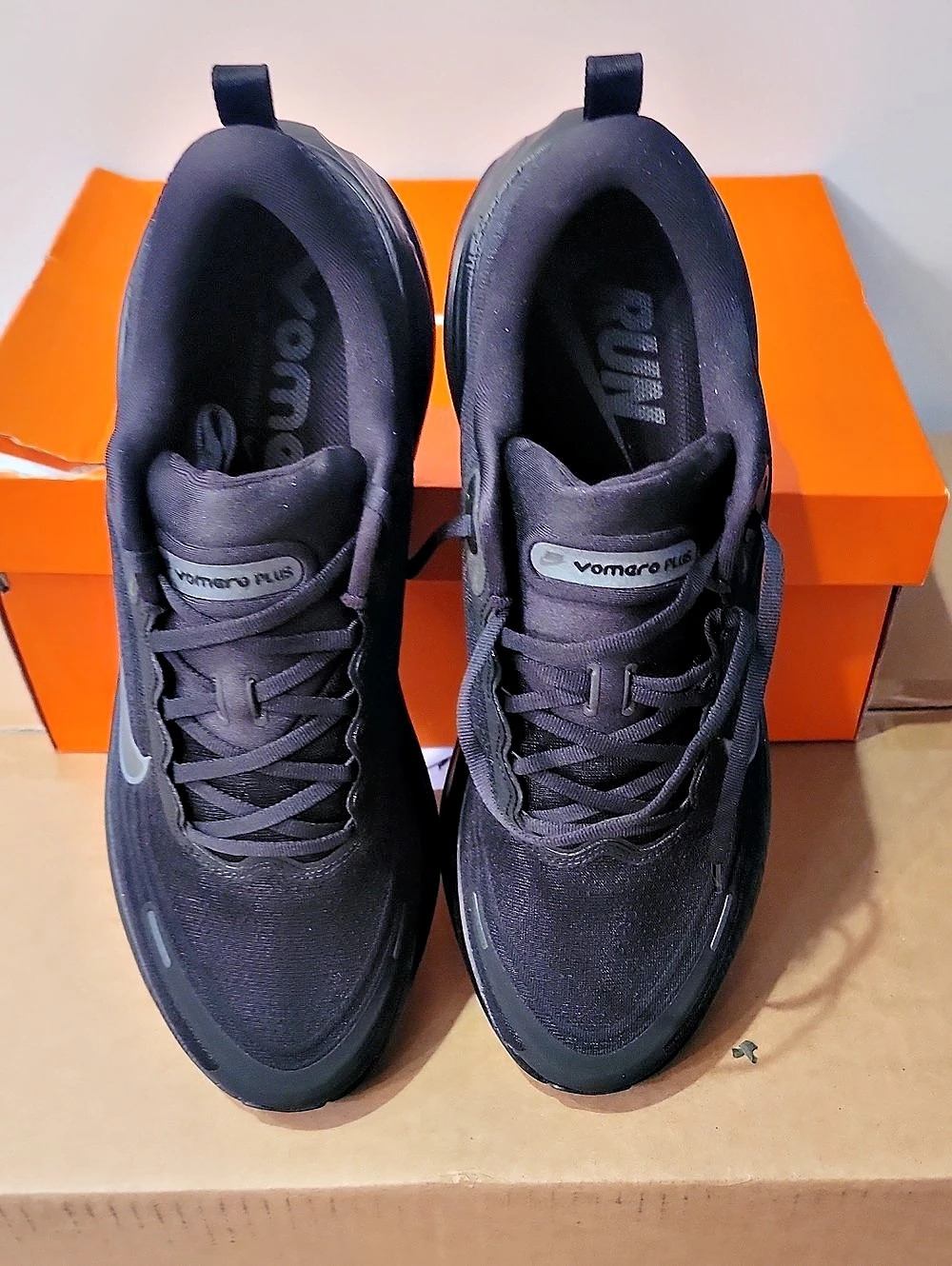 Nike Vomero Plus Men's Black US 14